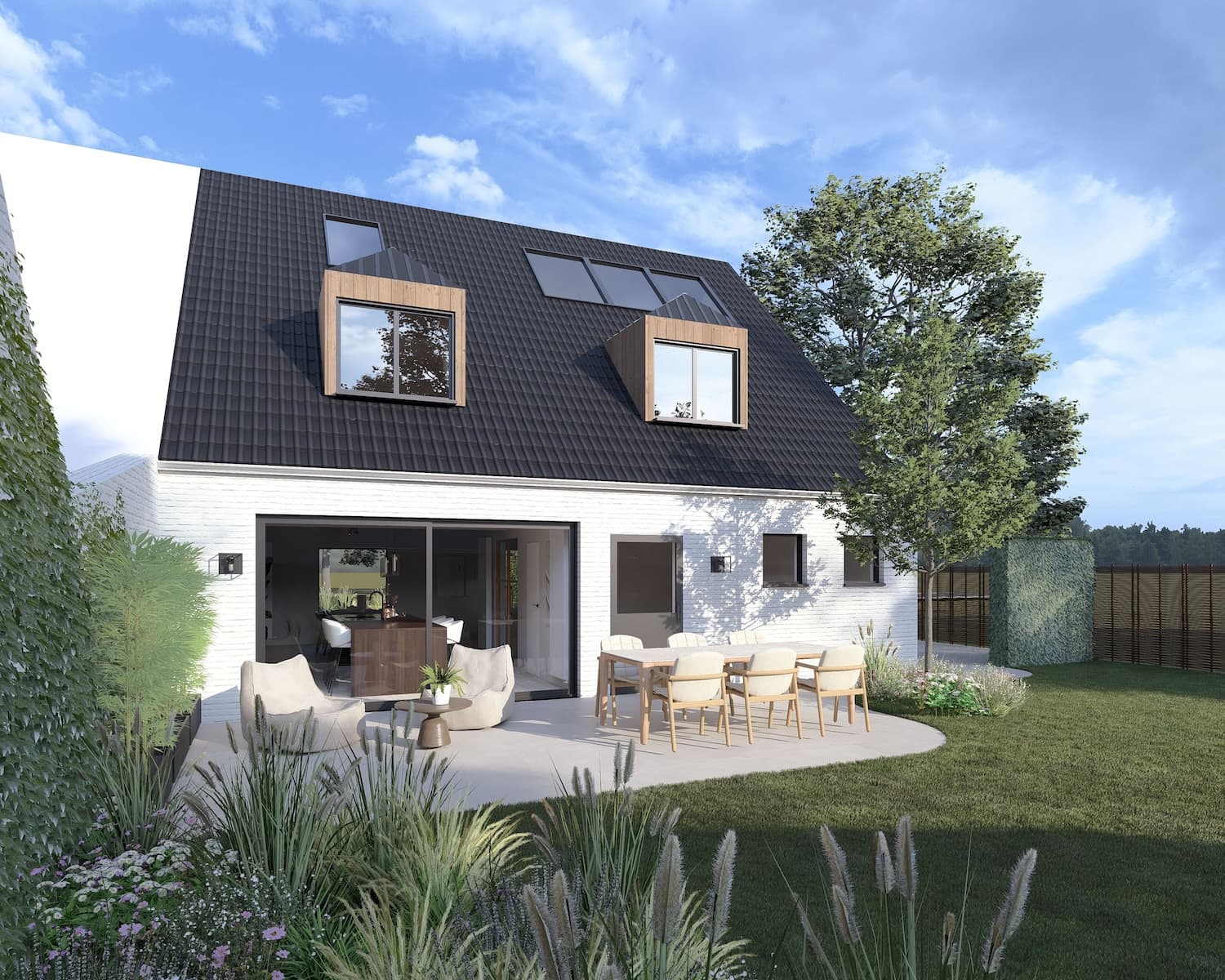 Energiezuinige gezinswoning Sint-Martens-Latem - Badkamer