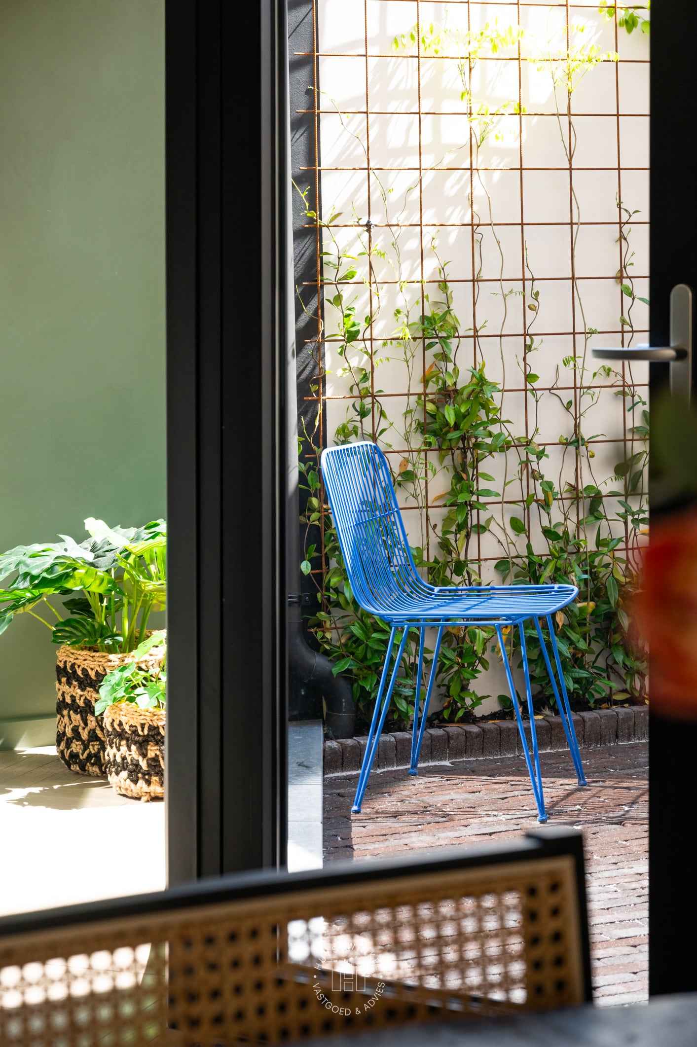 Stadswoning Tinnenpotstraat - Tuinzicht