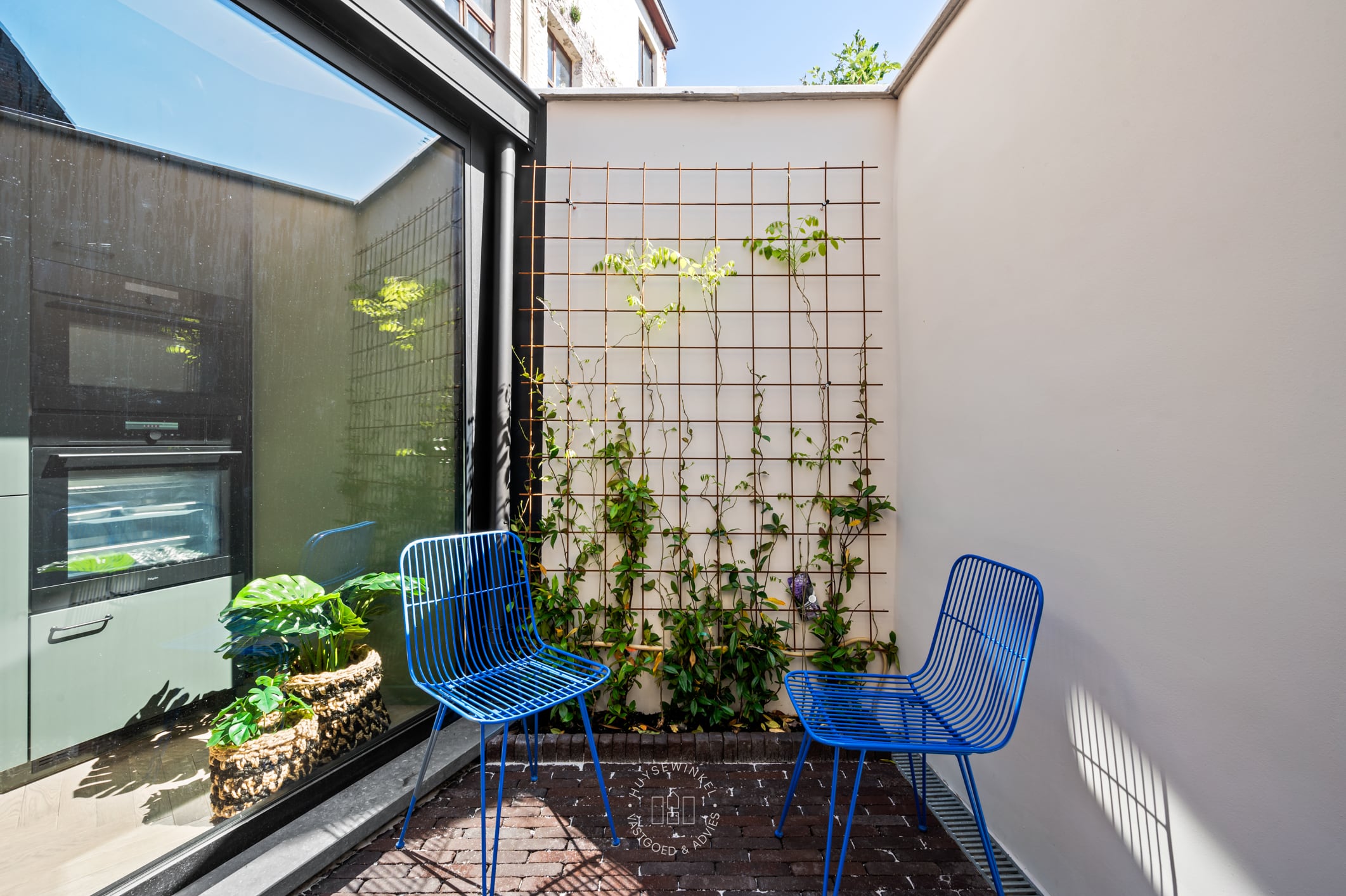 Stadswoning Tinnenpotstraat - Zicht op straat